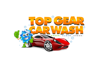 make professional logo for business card top gear car wash