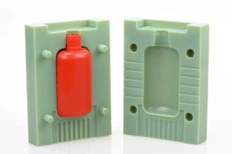 design 3d printable mold for silicone, plastic resin, chocolate