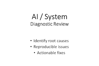 analyze and diagnose complex ai or workflow system issues