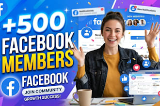 boost facebook group 500 members