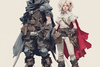 dnd character art and dnd character art
