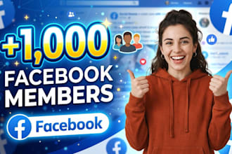 add 1000 members to your fb group