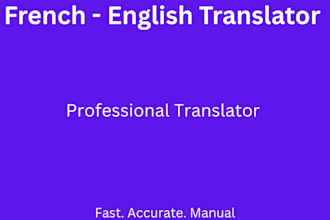 translate french to english, and english to french