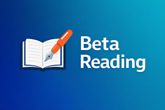 beta read your book or story