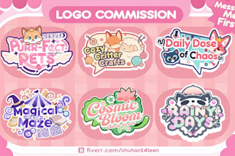 make or redesign logo for vtuber, streamer and twitch