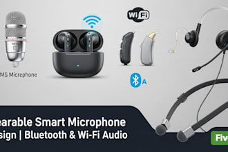 do smart microphone design, wearable hifi mems mic, wifi bt earbuds and aids