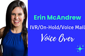 record a voicemail voiceover or IVR phone message
