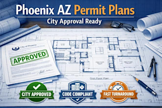 create architectural permit plans for phoenix arizona approval