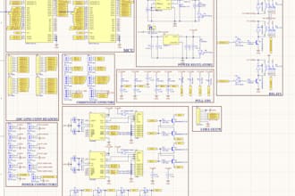 pcb design, schematic design and arduino, esp project