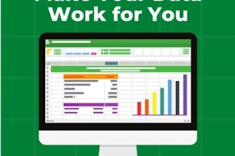 do all excel reporting, dashboards, pivot tables and automation