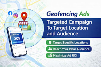 geofencing ads targeted campaign to target location and audience