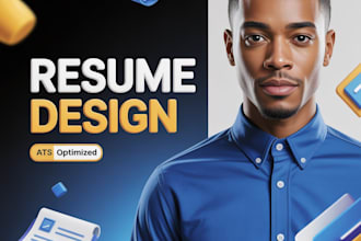 design a modern ats optimized resume and cover letter