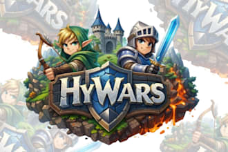 craft a bold and custom hytale server logo
