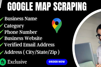 google maps scraping for b2b leads and data extraction