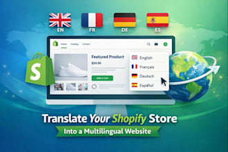 translate shopify store into multilingual shopify website