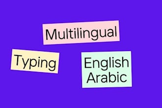 do fast multilingual typing in english and arabic
