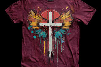 make a custom christian religious jesus t shirt designs
