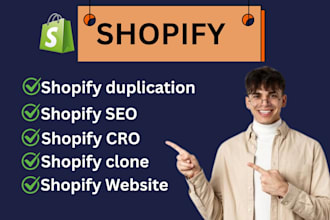 clone shopify website shopify duplicate, shopify dropshipping SEO shopify cro