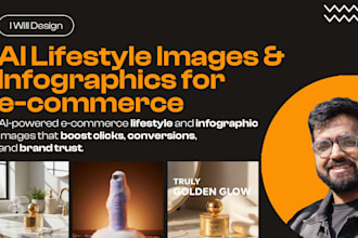 design ai lifestyle images and infographics for ecommerce