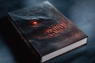 create horror fantasy book covers or ebook design
