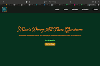 build a responsive landing page or personal website