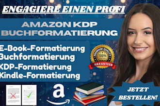 ich formatiere ihr sachbuch für amazon KDP taschenbuch und e book