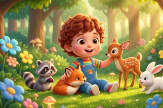 children story book illustration children story children story book illustration