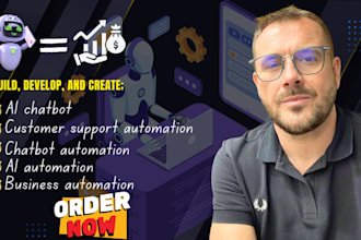 build ai chatbot for customer support faq automation and lead generation