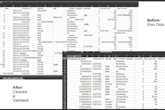 develop python data processing engine with built in analytics