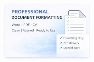 format your document with perfect alignment and layout