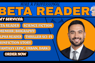 beta reader your nonfiction manuscript and immersive feedback