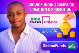 do crowdfunding campaign creation fundraising campaign promotion for kickstarter