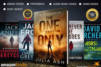 do kdp book cover deign, paperback cover,ebook cover design and kdp cover design