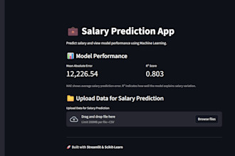 build a custom machine learning model and web app in python