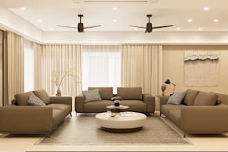 edify elegant residential house,dual kitchen design,  powder room, virtual stage