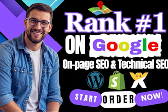 optimize on page SEO for odoo, showit, shopify, wordpress or wix website