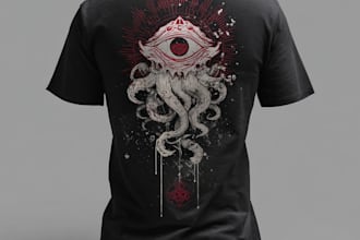 make a custom clothing and tshirt design