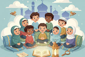 write engaging islamic children stories inspired by prophet muhammad