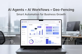 create ai agents ai workflow geo fencing for business growth