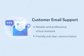 handle your customer emails and chat support professionally