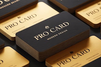 design modern business card