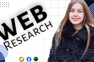 do web research and data entry expert