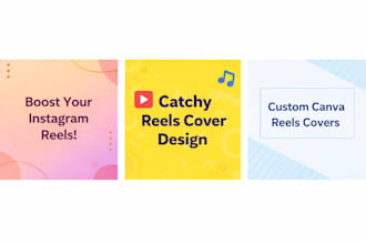design attractive instagram reels cover using canva