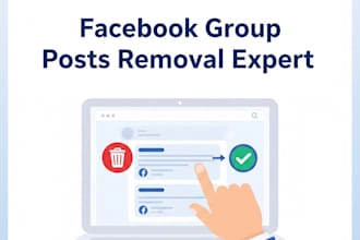 remove facebook defamatory posts from private groups