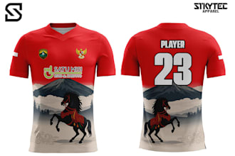 design a quality and profesional custom jerseys, football and badminton jerseys