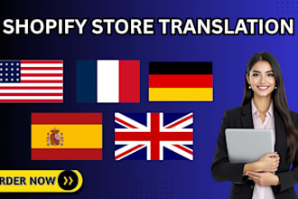 translate your shopify store in any language in 24 hours