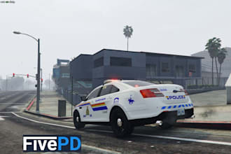 make fivepd cops server based on qbcore nopixel inspired