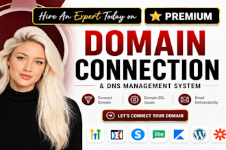 connect domain in godaddy, wix, shopify, or fix domain dns