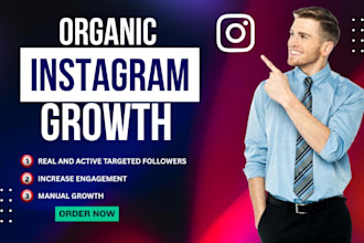 be organic instagram growth with real targeted engagement