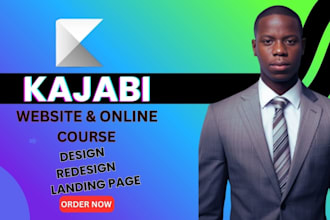 setup kajabi online course, kajabi website and kajabi sales funnel